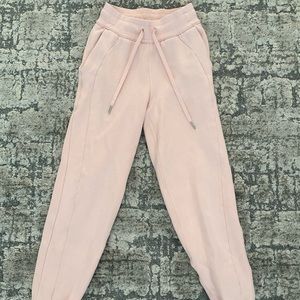 Lululemon Light Pink Joggers Size 0